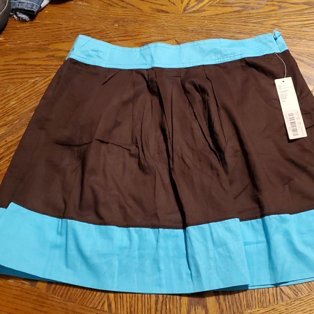 Pink Twill Cotton Skirt NWOT